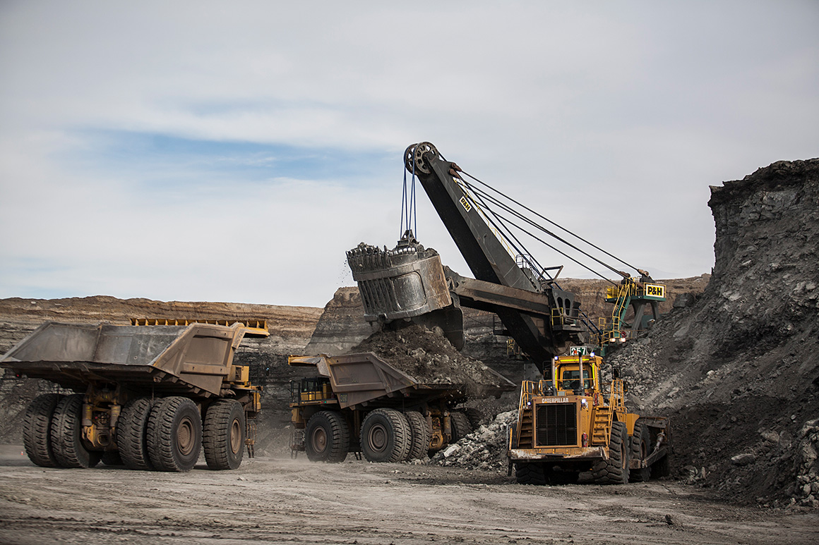Coal mining. Coal mining.