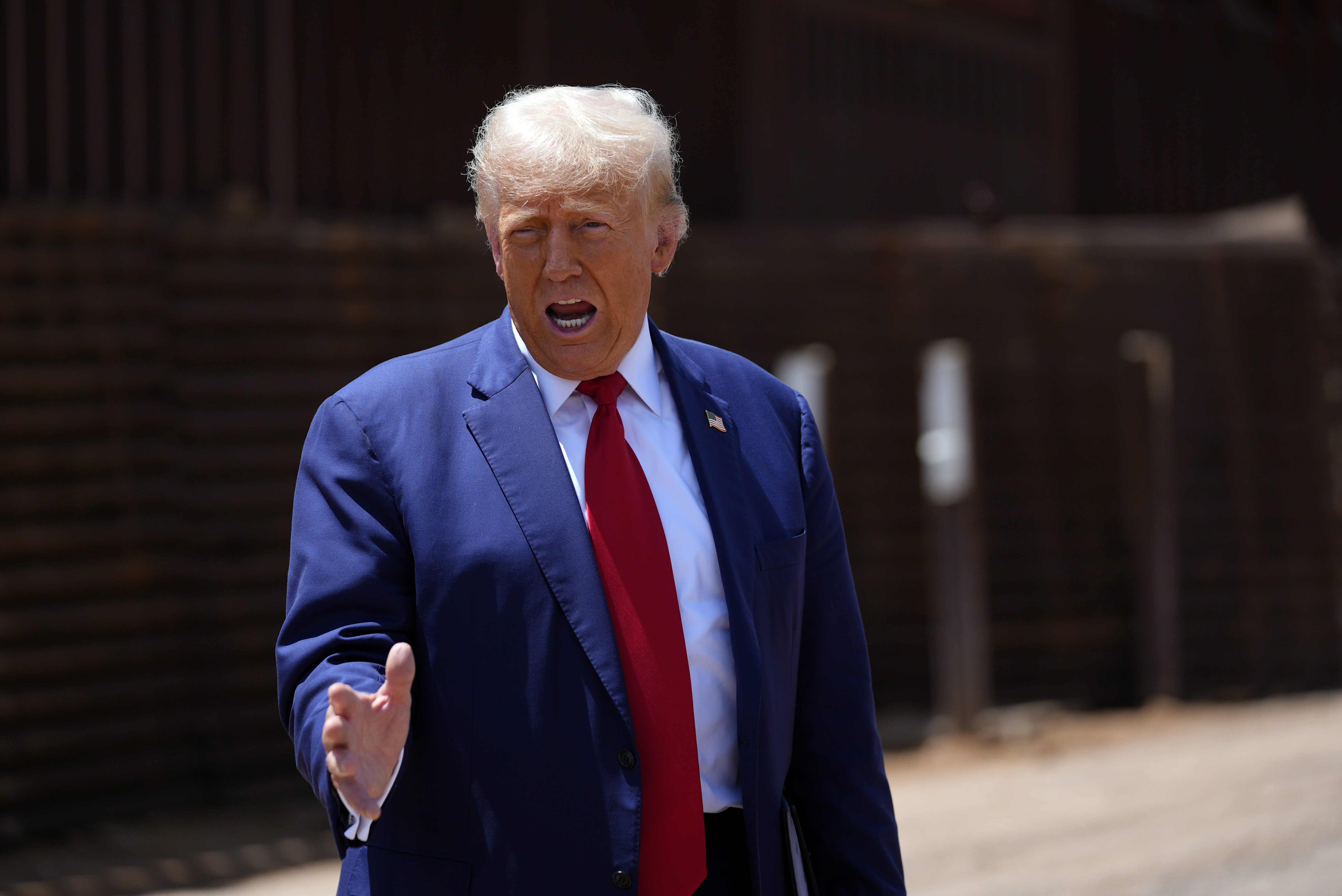 Republican presidential nominee former President Donald Trump. Republican presidential nominee former President Donald Trump.