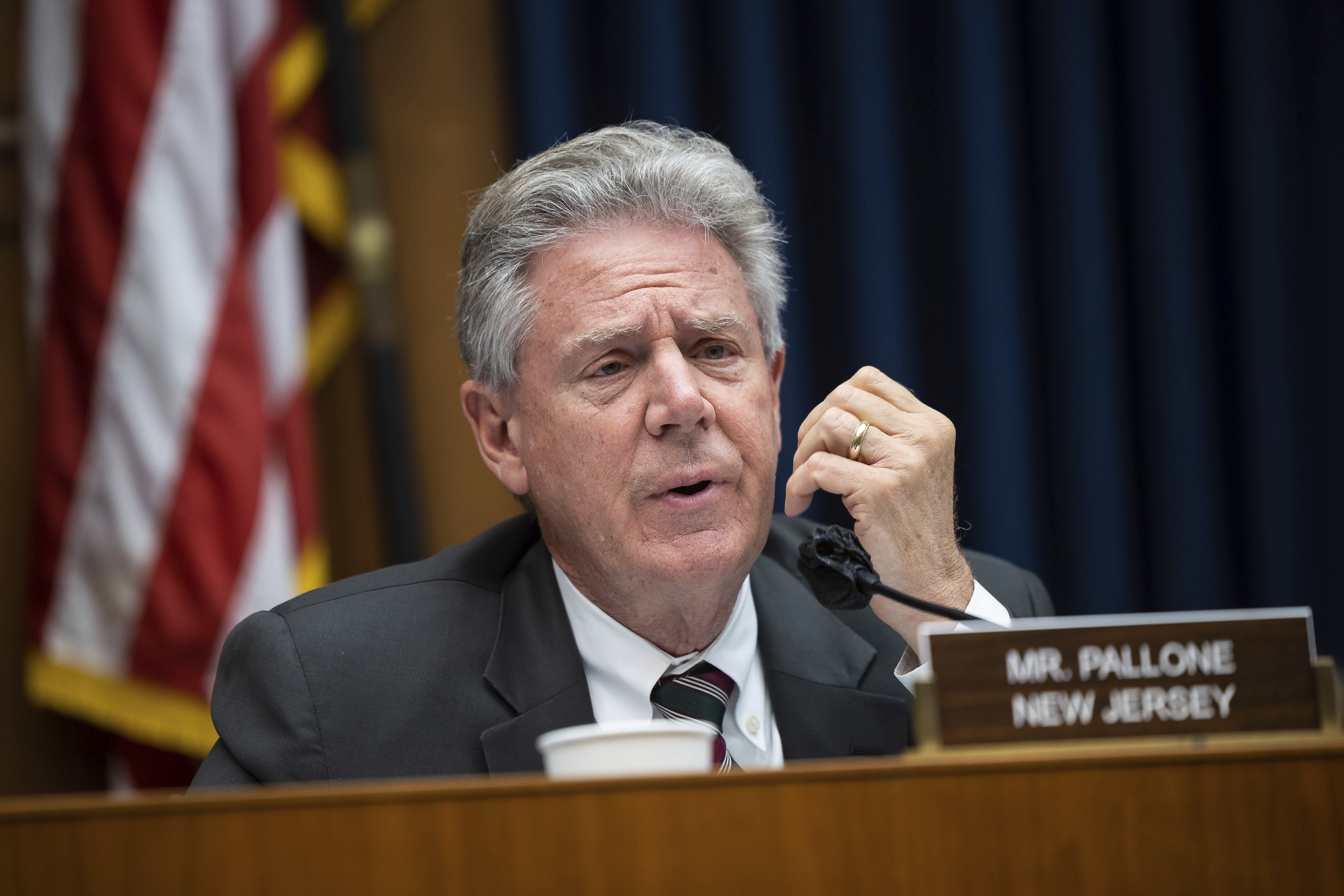 Rep. Frank Pallone (D-N.J.). Rep. Frank Pallone (D-N.J.).