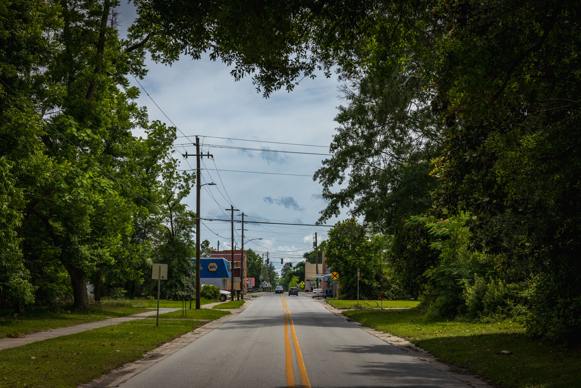 A road in Pembroke, Georgia, is pictured. A road in Pembroke, Georgia, is pictured.